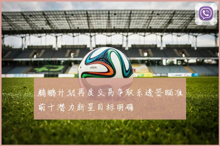 鹈鹕计划再度交易争取乐透签瞄准前十潜力新星目标明确